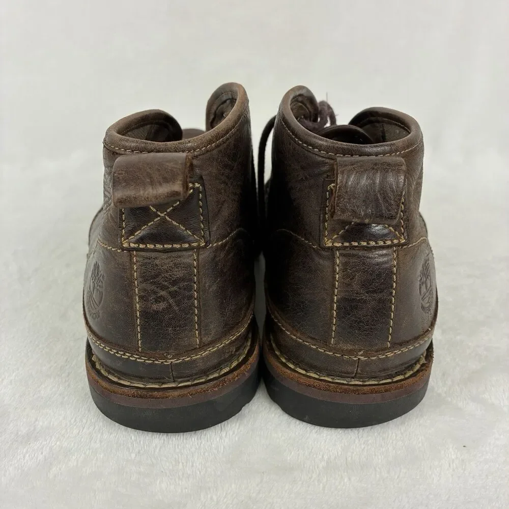 Timberland Earthkeepers Leather Chukka Boots Men’s Size 8.5M Brown Lace Up 21547